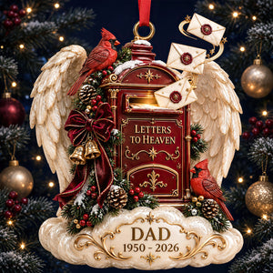 Heaven Christmas Ornament - Personalized Gifts For Christmas 04todt101026 - Ornament - GoDuckee