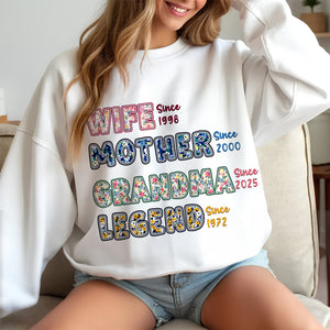 Custom Year Mom Shirt - Personalized Gift For Mom 03XQLU260325 - Shirts - GoDuckee