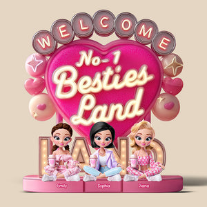 Doll Besties Plaque - Personalized Gifts For Besties 01tgqn090625 - Shaped Plaques - GoDuckee