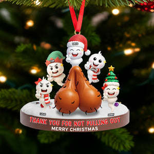 Personalized Funny Gifts For Dad Christmas Ornament 05ohtn081025 - Ornament - GoDuckee