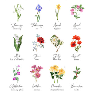 Personalized Gifts For Grandma Wood Sign Grandma Flowers Garden - Wood Signs - GoDuckee