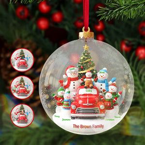 Personalized Gifts For Family Christmas Ornament 01tomg011025 - Ornament - GoDuckee