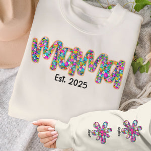 Personalized Gifts For Mom Shirt Mama Flower 06XQQN100325 - AOP Products - GoDuckee