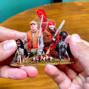 Personalized Outdoor Sports Ornaments With Upload Image, Perfect Gifts For Outdoor Sports Lovers, Creating A Special Highlight For Christmas Tree Decorations - Ornament - GoDuckee