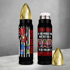 Personalized Gifts For Dad Bullet Tumbler 02HTMH150524HA - Tumbler Cups - GoDuckee