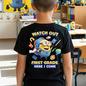 Cute Cartoon Shirt Personalized Back To School Gifts For Kids 01tgtn310725 - Shirts - GoDuckee