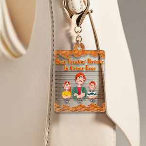Personalized Gifts For Mom Keychain Mother's Day Best Partner In Crime 03KAMH030325PA - Keychains - GoDuckee
