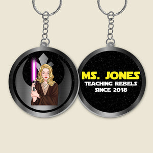 Best Teacher, Personalized Keychain, Gifts For Teacher, 05napo250723tm - Keychains - GoDuckee