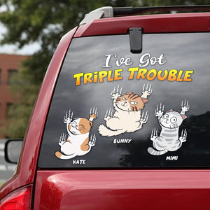 Personalized Gifts For Cat Lover Decal 03OHPU170624 - Home Decor - GoDuckee