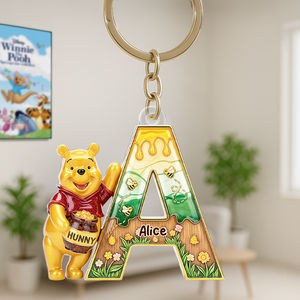 Cute Cartoon Bear Keychain - Personalized Gifts For Fans 01napu190625 - Keychains - GoDuckee