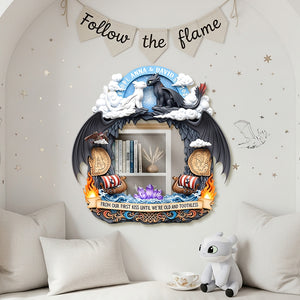 Night Creature Couple Mirror - Personalized Gifts For Couple 02tgmg300725 - Mirror - GoDuckee