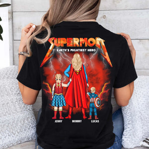 Personalized Gifts For Mom GRER2005 Shirt 03totn080425pa Super Mom - Shirts - GoDuckee
