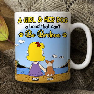 Personalized Gifts For Dog Lovers Coffee Mug 01NAMH250225HG - Coffee Mug - GoDuckee