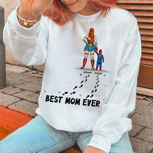 Personalized Gift For Mom Shirt, Best Mom Ever - Shirts - GoDuckee