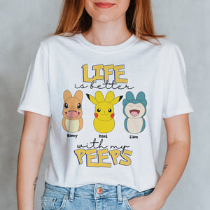 Personalized Gifts For Mom Shirt Life Is Better 01ohpu170224 - 2D Shirts - GoDuckee