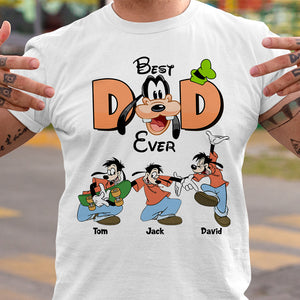 Personalized Gifts For Dad Shirt Best Dad Ever 03NATN230124 Father's Day Gifts - 2D Shirts - GoDuckee