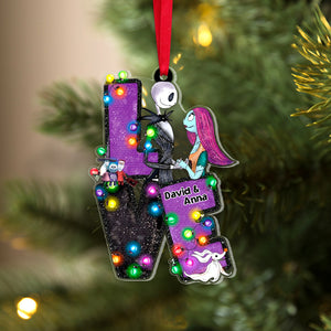 Personalized Couple Ornament, PW-07QHTN101023 - Ornament - GoDuckee