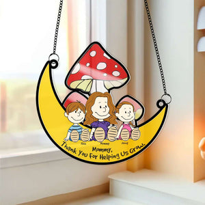 Personalized Gifts For Mom Window Hanging Suncatcher Ornament Mother's Day 06KAMH070325PA - Ornament - GoDuckee