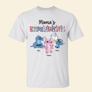 Personalized Gift For Mom Shirt Mama's Experiments 01QHHN110124 - Shirts - GoDuckee