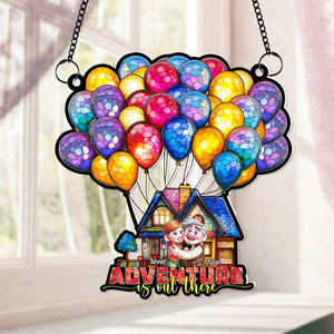 Customized Gifts For Couple Love Movie Acrylic Suncatcher Valentine 02XQLU021224 - Ornament - GoDuckee