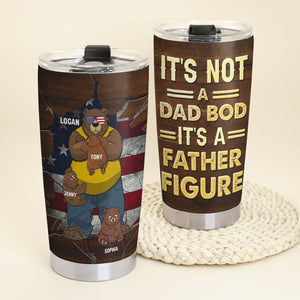 A Dad Bear 03DNPO250423 Gift For Father's Day, Personalized Tumbler - Tumbler Cup - GoDuckee