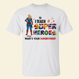 Best Teacher, Personalized Shirt, Gifts For Teacher, Back To School, Gifts For Birthday, 02htpo060723tm - Shirts - GoDuckee