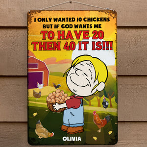 Personalized Gifts For Farmers Metal Sign 02xqdt170225hg - Metal Signs - GoDuckee