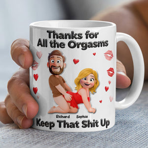 Naughty Couple Coffee Mug - Personalized Gifts For Couple 02naqn060126 - Coffee Mug - GoDuckee