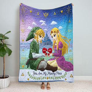Adventure Couple Blanket Personalized Gifts For Couple 02natn200625 - Blanket - GoDuckee