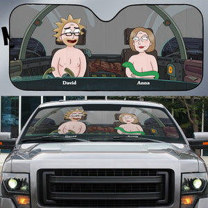 Personalized Gifts For Couple Windshield Sunshade 04katn200724hg - Doormat - GoDuckee