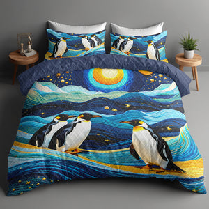 Gifts For Penguin Lovers Quilt Bed Set 06huqn210125 - Blanket - GoDuckee