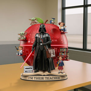 Galactic Teacher Acrylic Plaque - Personalized Gifts For Teacher 03TGTN140625 - Shaped Plaques - GoDuckee