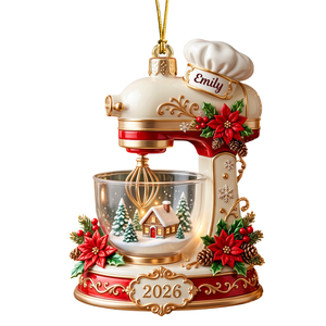 Baking Mixer Christmas Ornament - Personalized Gifts For Baking Lovers 01pgqn141026
