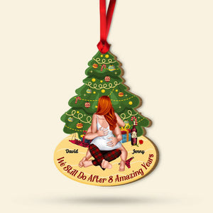 We Still Do After Amazing Years, Couple Gift, Personalized Acrylic Ornament, Funny Couple Ornament, Christmas Gift 03OHHN110923HH - Ornament - GoDuckee