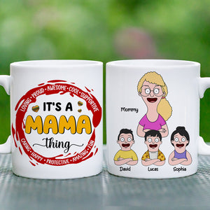 Personalized Gifts For Mom Coffee Mug 03totn210325hg It's A Mom Thing - Coffee Mug - GoDuckee