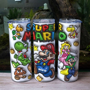Personalized Gifts For Friend Tumbler Happy Friend 08ACDT240124 - Tumbler Cup - GoDuckee
