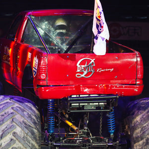 Personalized Gifts For Truck Lover Emblem Monster Truck Decor Custom Emblem - Ornament - GoDuckee