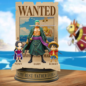 Wanted Dad Day Acrylic Plaque Personalized Gifts For Dad 03QHDT070525 - Shaped Plaques - GoDuckee