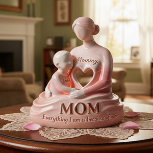Loving Nurturing Mom Plaque - Personalized Gifts For Moms 02QHTA270226 - Shaped Plaques - GoDuckee