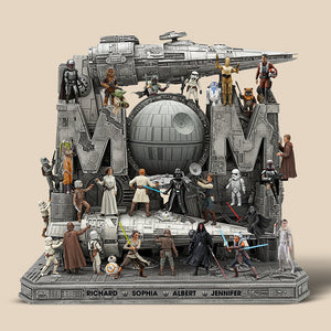 Galaxy Troop Acrylic Plaque - Personalized Gift For Dad 041QHQN190425 - Shaped Plaques - GoDuckee