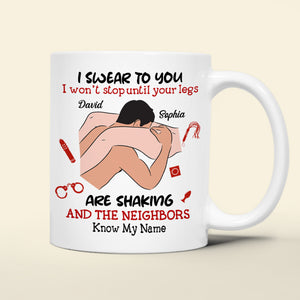 Personalized Gift For Couple Mug I Swear To You - Coffee Mugs - GoDuckee