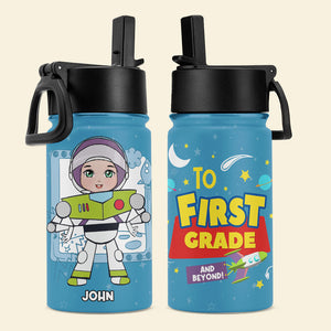 Gift For Kids, Personalized Tumbler, School Kid Tumbler, Summer Gift 03QHHN100723HA - Kid Tumbler - GoDuckee