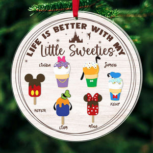 Grandma's Little Sweeties 02htpu031123 Personalized Acrylic Ornament - Ornament - GoDuckee