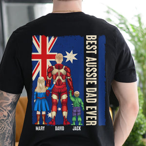 Best Aussie Dad Ever - Personalized Shirt - Gift For Dad 03NATN070723 - Shirts - GoDuckee
