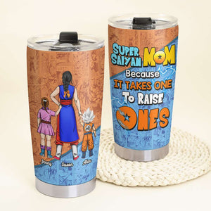 Personalized Gifts For Mom Tumbler Because It Takes One To Raise Ones 01OHHN140324HH - Tumbler Cups - GoDuckee