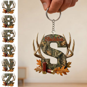 Personalized Gifts For Hunting Lovers Acrylic Keychain 01humg230126 - Keychains - GoDuckee