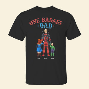 Badass Dad Personalized Shirts - 04QHHN310523TM - Shirts - GoDuckee