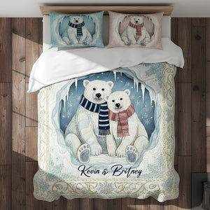 Couple Personalized Quilt Bedding Set Special Line 07HYDT011125 - Bedding Set - GoDuckee