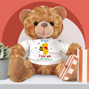 Personalized Gifts For Kids Bear With Shirt, Cute Cartoon Character 01tgpu010325 - Bear - GoDuckee