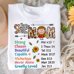 Personalized Gifts For Mom Shirt 01xqpu200225 She Is Mom - Shirts - GoDuckee